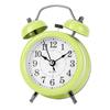 Simple Dormitory Student Alarm Clock Metal Small Alarm Clock Children's Bedroom Bedside Clock Silent Luminous Quartz Watch
