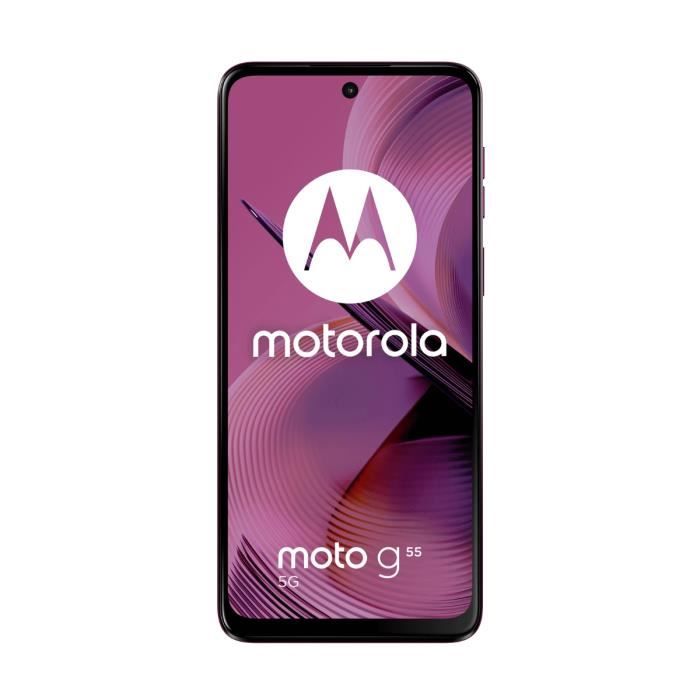 Motorola Moto G55 5G 8 Go/256 Go Violet (Twilight Purple) Double SIM