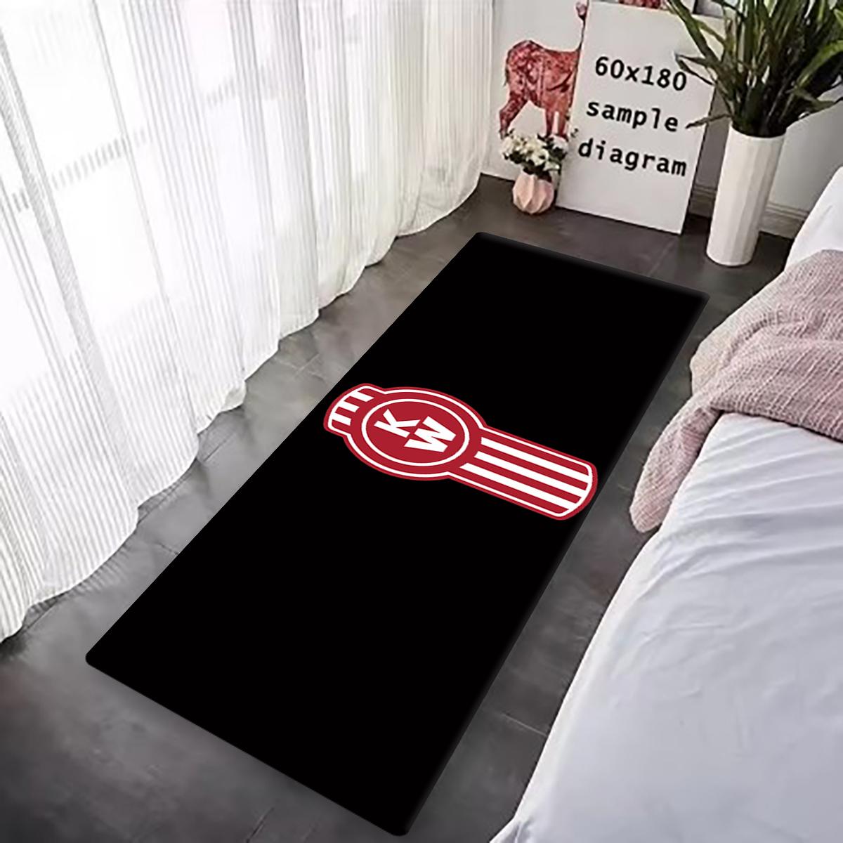

K-Kenworth Top Truck Printed Carpets Living Room Kitchen Bathroom Anti-Skid Area Rug Kids Bedroom Mats Home Decor 40cm x 60cm