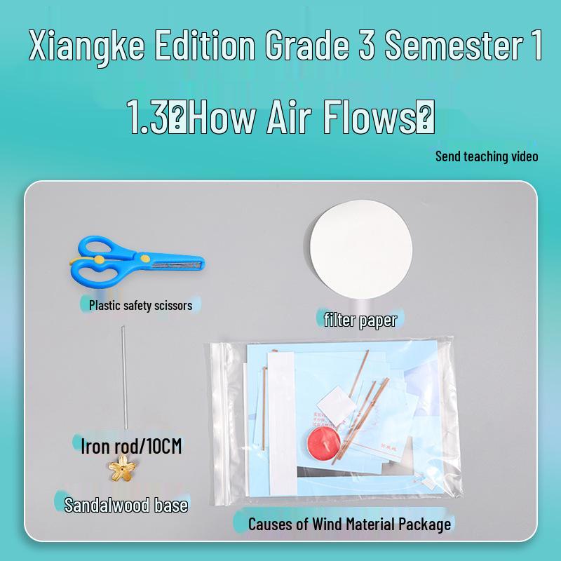 Third Grade Science Experiment Set: Airflow Exploration Kit