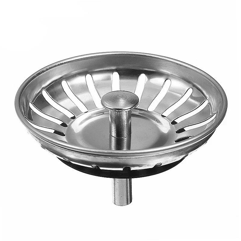 1pcs Stainless Steel Kitchen Sink Strainer Basket, Kitchen Sink Replacement Accessories for Drains Stopper
