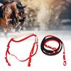 PVC PU Lther Nylon Horse Bridle Rein, Horse   and Rein Set, Equestrian Equipment Idl for Competitions Daily Training Riding