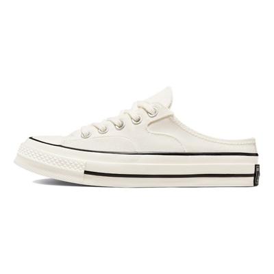 Sneakers Unisex Chuck 70 Mule Egret Bianco Nero 172592C