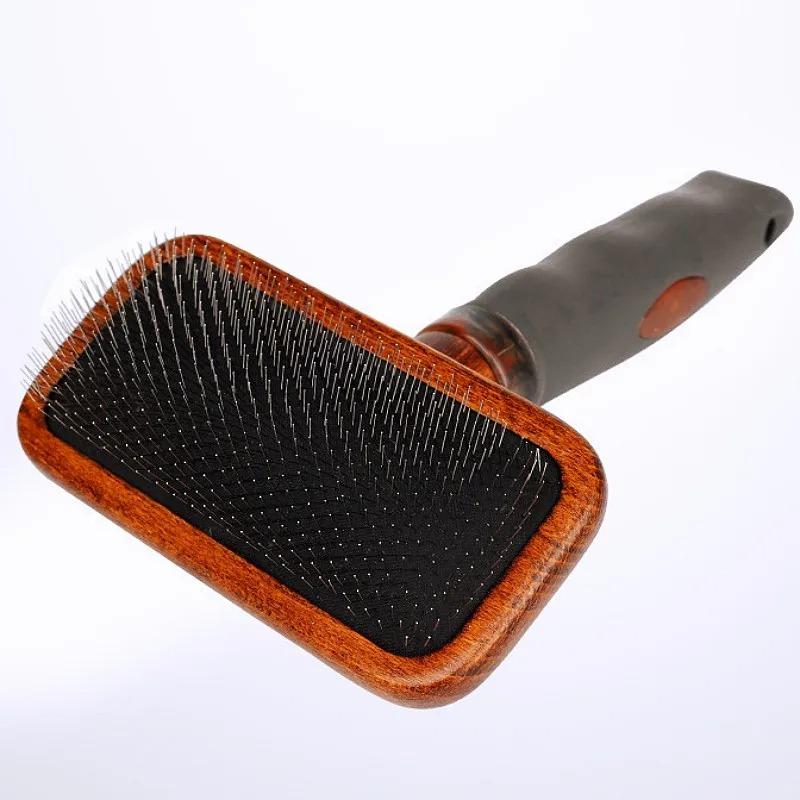 Dog Comb Pet Hair Remover Wooden Dogs Brush Massage Cat Brush Dog Grooming Combs for Dog Long Hair Cleaning Pet Supplies