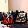 Terrifier Films Clown Pillow Case Removable Washable Cushion Cover – All-Season Soft Linen