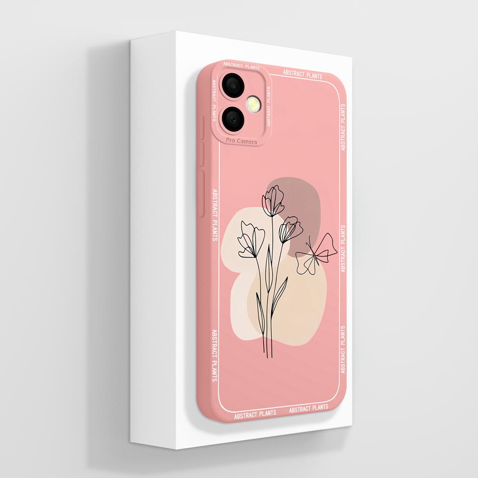 For Samsung Galaxy A05 A05S Phone Cases Fashion Full Protection Anti Choc Soft Liquid Silicone Back Cover For SamsungA05 A 05