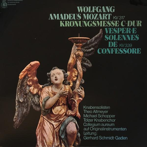 

LP Record WOLFGANG AMADEUS MOZART TLZER KN Krnungsmesse CDur KV 317 Vesper 63502 Orbis 1975 Germany Classical Used