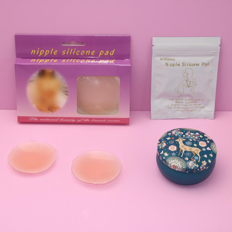 Unsichtbare nahtlose Silikon-Nippelabdeckungen - Anti-Wölbung, Atmungsaktiv, Dünn, für Hochzeitskleider & Sommerbekleidung
