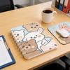 12Pcs Bear Rabbit Pattern Pattern Cartoon A7 Coil Book Pocket Mini Notebook Diary Portable Office Notepad Daily Weekly Planner School Supplies