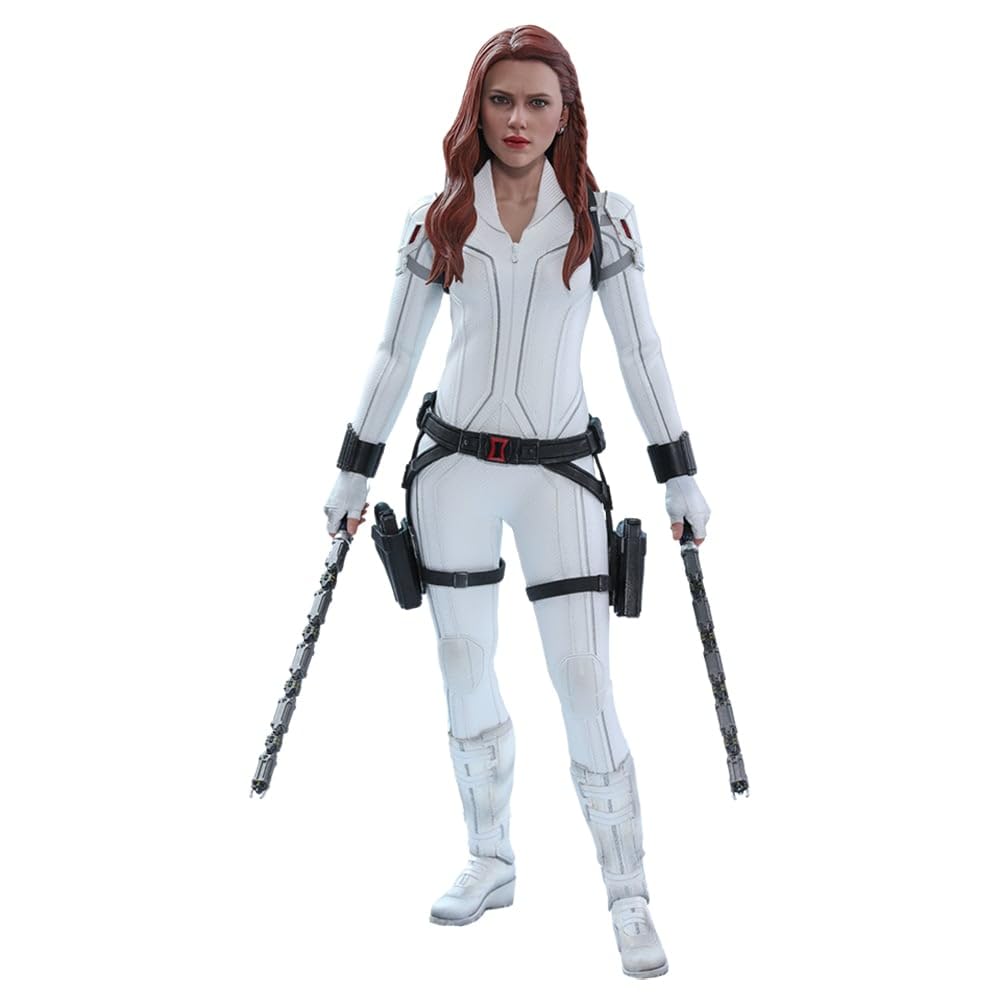 Movie Masterpiece Black Widow Snowsuit Version Scale Figure White 1/6