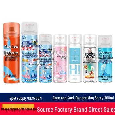 Sneaker- & Schuh-Deodorant-Spray - Geruchsentferner & Desinfektionsmittel für Schuhe, Socken und Schränke
