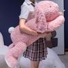 Cartoon Animal White Rabbit Plush Toy Soft and Comfortable Pink Rabbit Stuffed Doll Gifts For Girl
