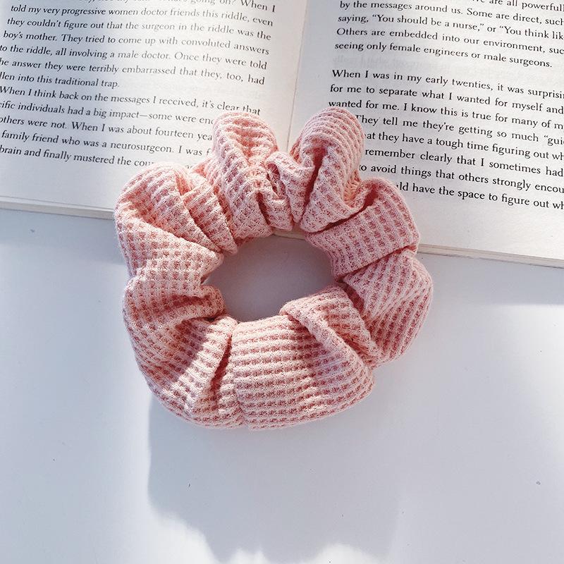 Korean JK College Style Hair Accessories Set: Cute Hair Ring, Headband, Rubber Band, and Large Intestine Hair Rope