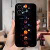 Mysterious Galaxy Planet Aesthetics Autumn Decoration iPhone Case for iPhone 17 16 11 15 14 13 12 Pro Max Black Case