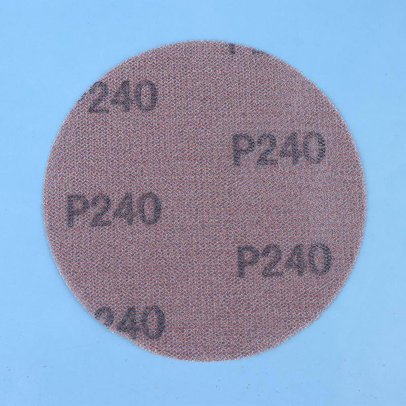 10 Stück 5 Zoll Klett-Schleifpapier Gitter-Schleifscheiben 125 mm Netz-Schleifpapier Staubfrei Anti-Blockierend Schleifpapier für Auto