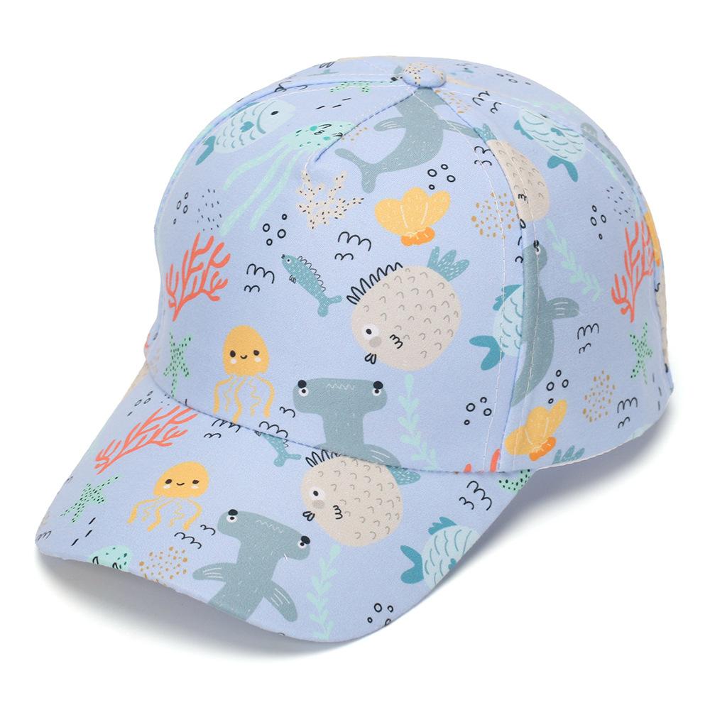 Children's Cartoon Animal Baseball Caps - Spring/autumn - Boys' Cute Beanie Hats - Girls' Sun Hats
