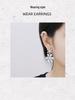 High-End Crystal Flower Stud Earrings: Elegant, Luxurious, Versatile for Any Occasion