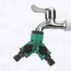 1Pcs with Faucet Water Quick Connector Leakproof Quick On/Off Garden Hose Connector 1/2" 3/4" Y-Type Hose Splitter