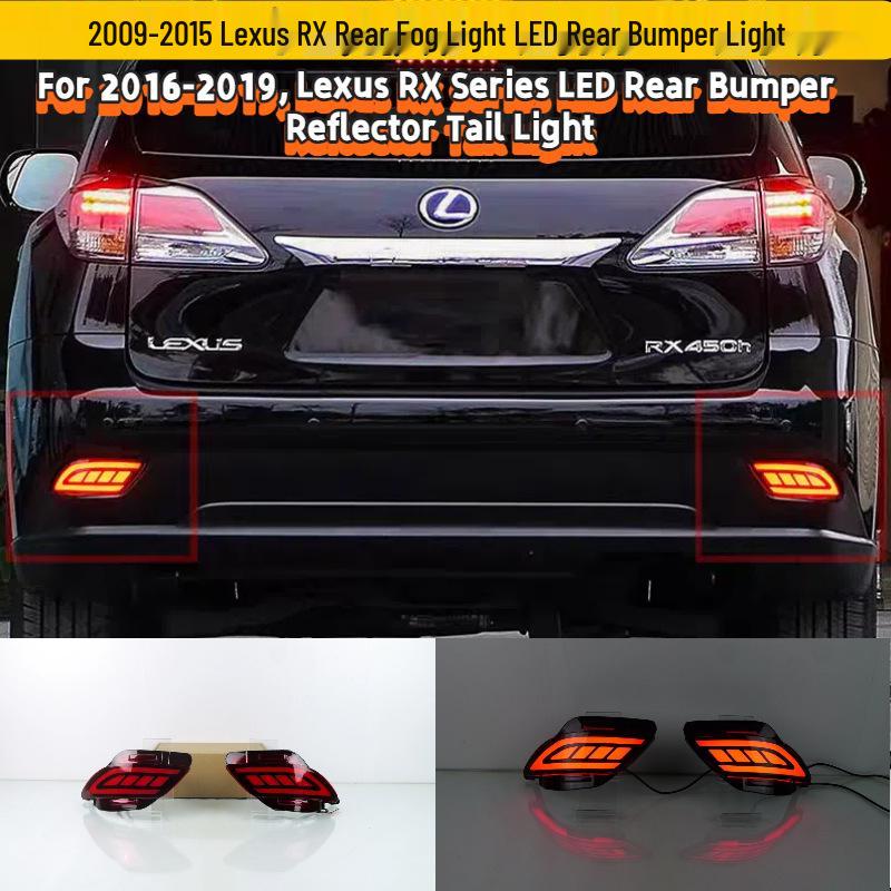 Rear Fog & Sequential Turn Signal Light for 2005-2015 Lexus RX