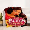 1pc, Elena of Avalor Blanket Soft and Warm for All Seasons Perfect Gift for Friend, Living Room, Travel, Camping, Car Blankets