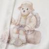 Teenie Weenie Bear Letter Knitted Cardigan