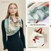Jewel Butterfly 100% Mulberry Silk Scarf & Shawl Gift Set