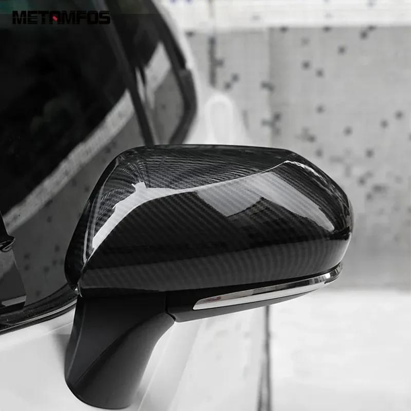 Rearview Side Mirror Cover Trim For Toyota Camry 2018-2025 2026 CHR 2016- Carbon Fiber Protector Accessories Car Styling