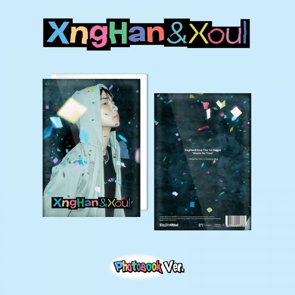 Xnghan Xoul   Waste No Time   1st Single Album  Photo Book Ver.