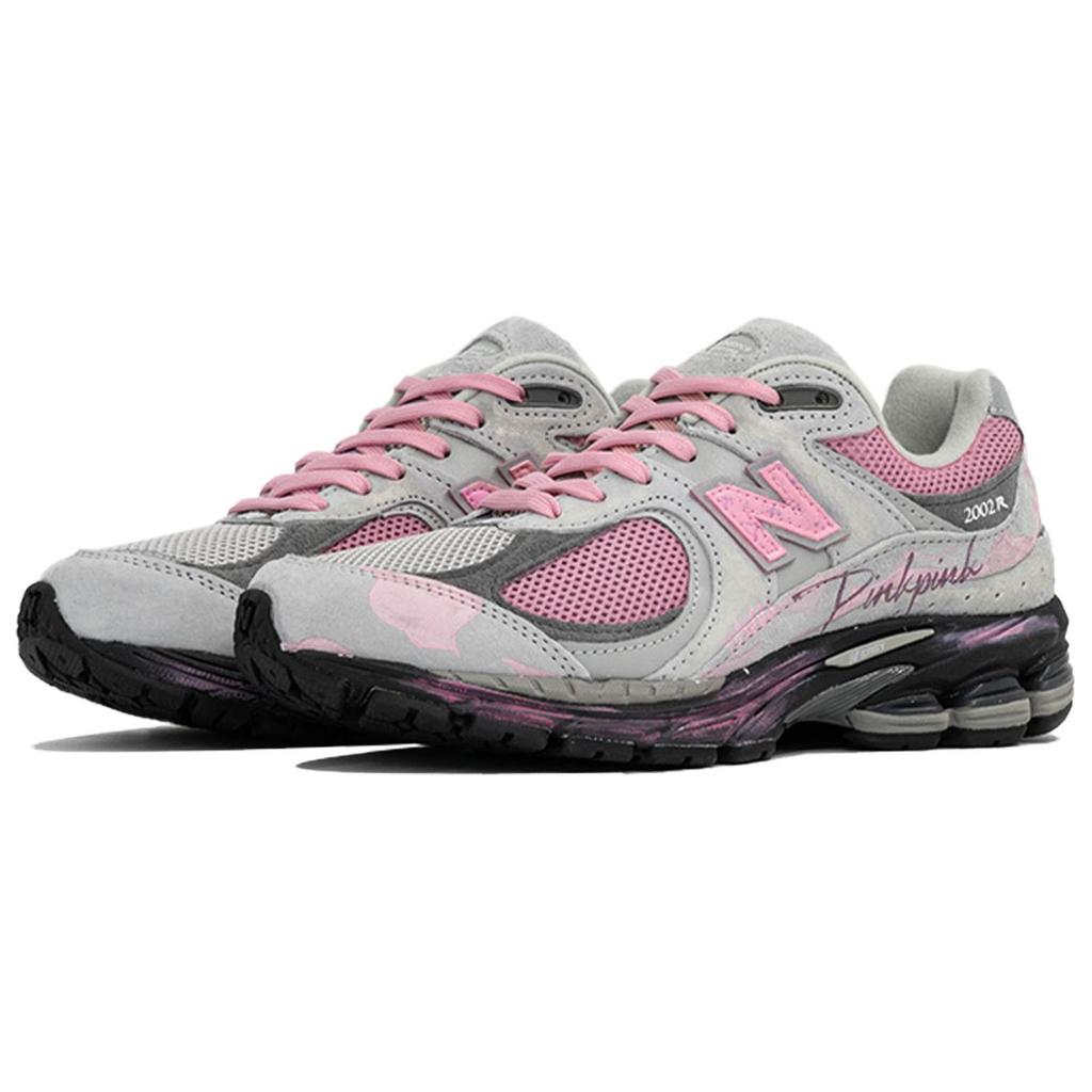 New Balance NB 2002R Abrasion Resistant Low top Running Shoes Unisex Black Pink M2002RC1(Team113-S-BOX)