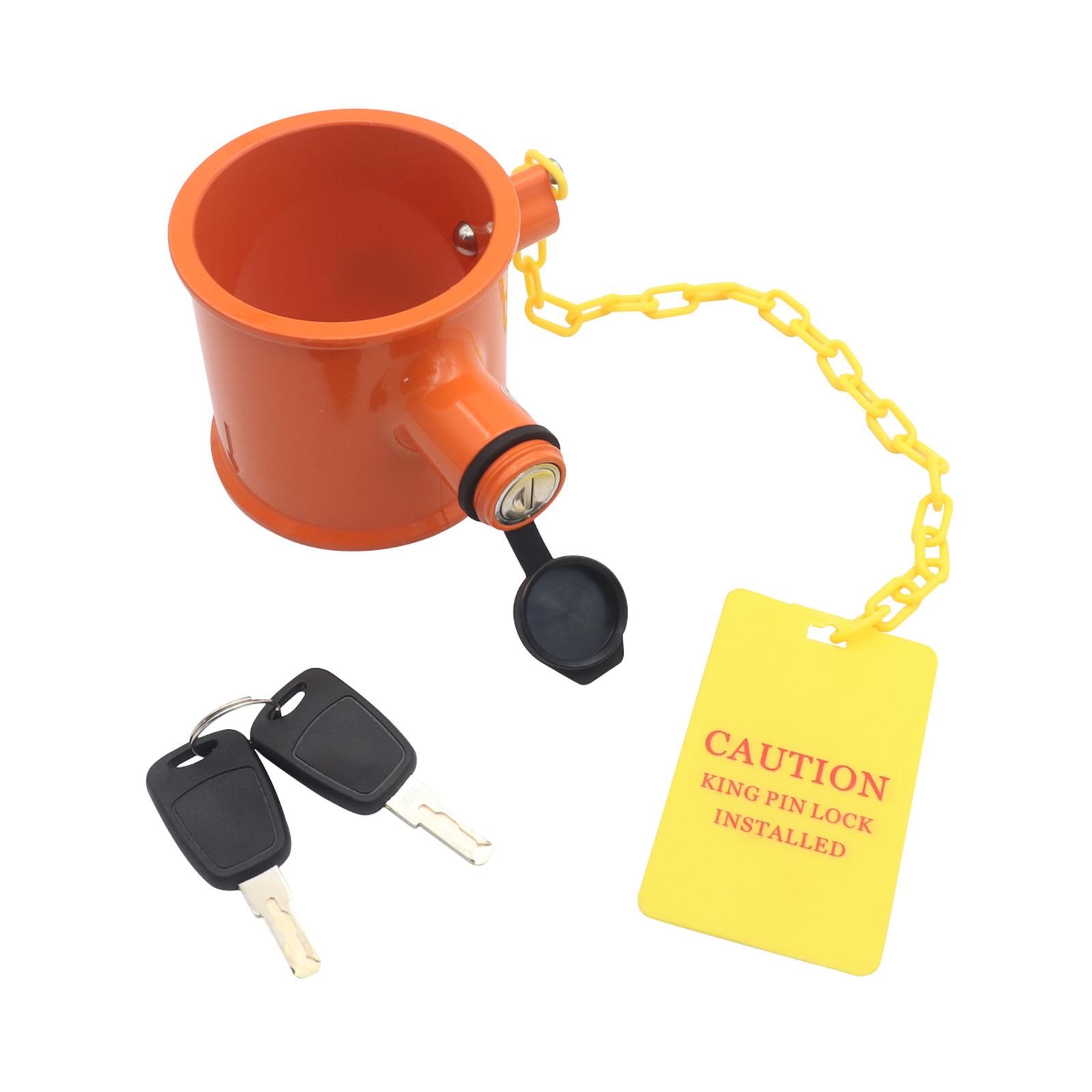 

Metal Lock Aluminum Security Solution Reliable Lock Wear Resistant Door Lock Metal Pin Lock Security Device for Trailer 1