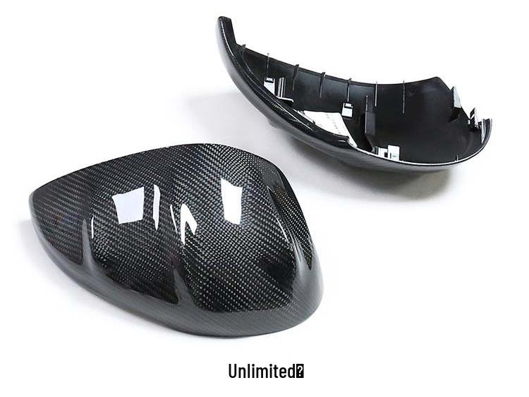 Carbon Fiber Rearview Mirror Shell for Honda Civic Eleventh Gen - Infinite Blade Style