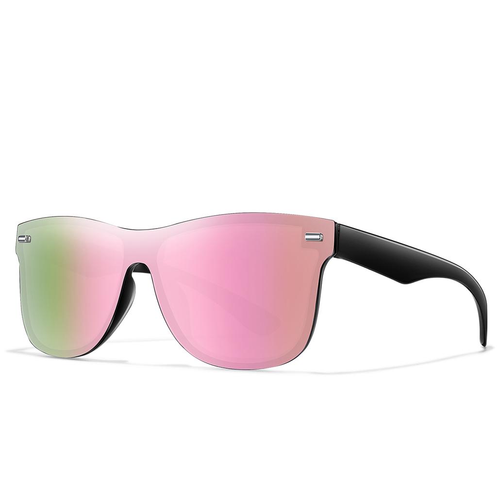 Unisex Fashion Windproof Square Sunglasses UV400 over Size Classic Shades for Outdoor Bicycle Goggles Driving Hiking Camping