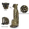Modern Spotted Panther Resin Leopard Statue Animal Sculpture Luxury Home Decoration Office Cheetah Figurine Accessories for Desk