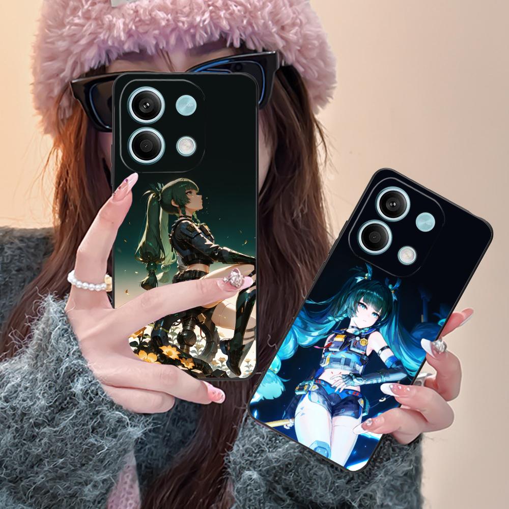 Zenless Zone Zero QingYi Phone Case for POCO F7 F6 F5 F4 F3 F2 Pro GT C75 C71 C65 C61 C40 Pro Ultra Colorful Printing Cover