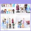 Encantador Conjunto de Figuras de Bonecas Princesa Apresentando 5 a 10 Personagens Charmosos da Rainha da Neve Para Crianças
