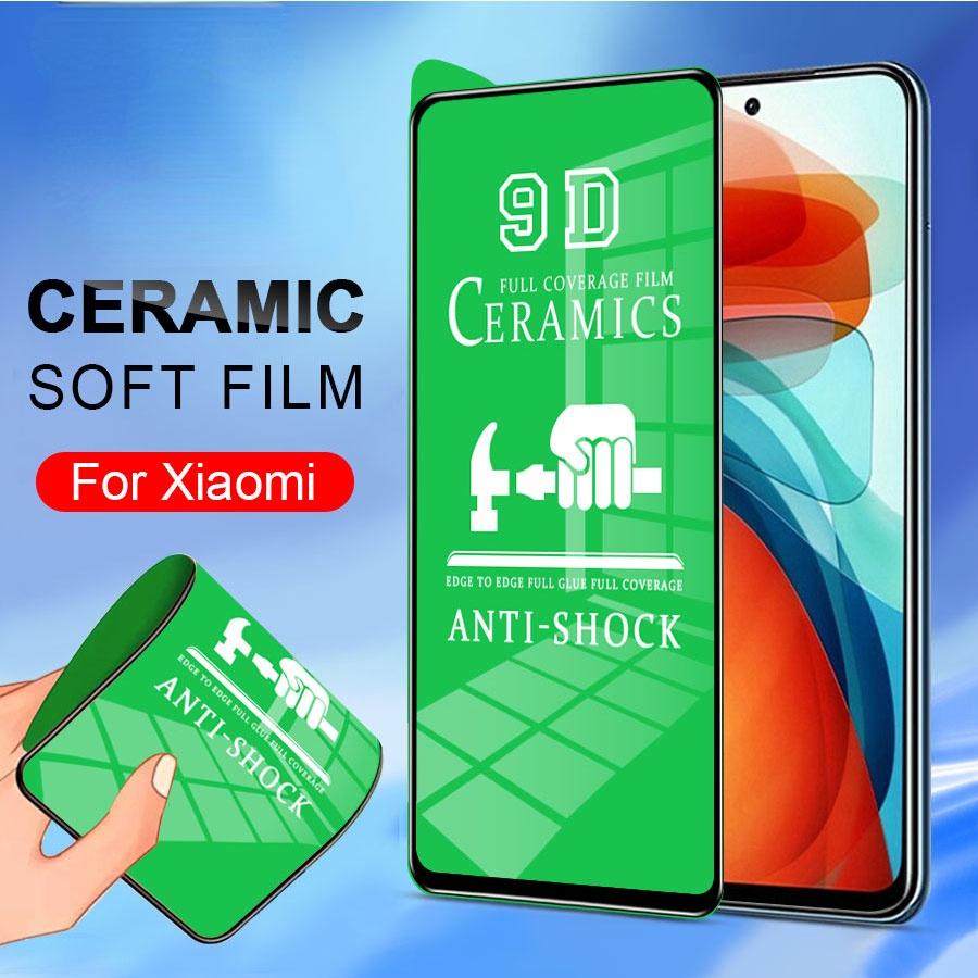 Protector de pantalla suave para Xiaomi Poco X6 X5 X3 NFC Redmi Note 14 13 13s 12 12s 11 11s 10 10s 9s 9 8 Pro 12C 14C 13C 9C 9T