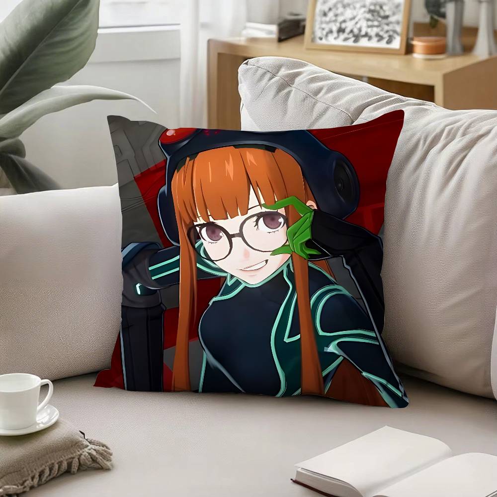 Game Joker Panther Mona Pillow Case Cushion Cover Soft Cute Throw Pillow Case For Car Sofa Pillowcase Polyester With Zipper
