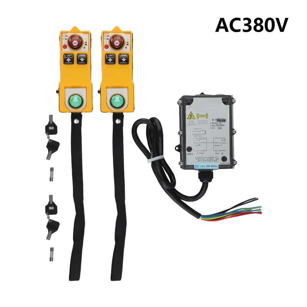 Anti-interference Industrial Use Crane Remote Control Conveyor Remote Control Waterproof 800MHz Transmission AC220V