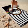 panthers Fashion Beach Towel: Ideal for Summer Adventures Soft, absorbent and quick drying suitable for swimming and bathing
