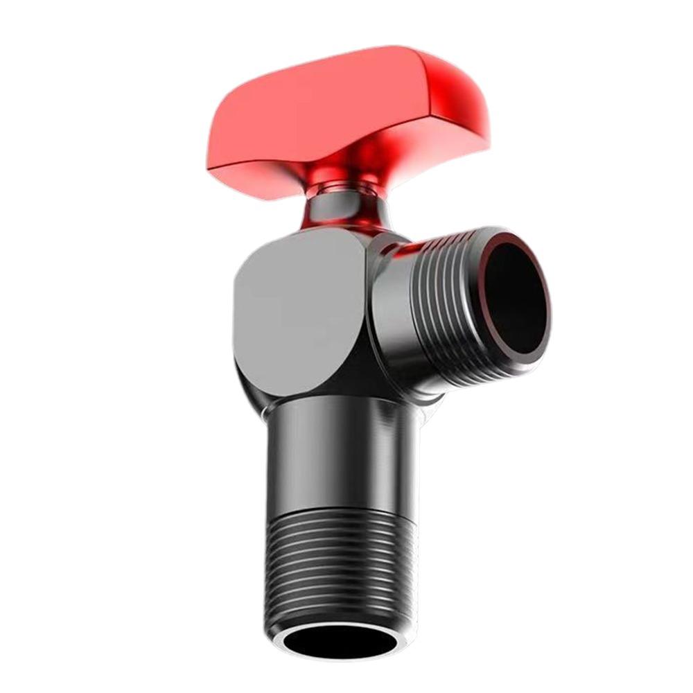 Rot Blau Eckventil Verdicken Badezimmerhahn Ventil Hochwertiges Wasserregelventil Küche
