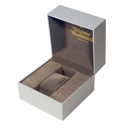 Vivienne Westwood TRAFALGAR Women's Watch, Black Dial, Black Leather, Quartz Movement, VV108BKBK