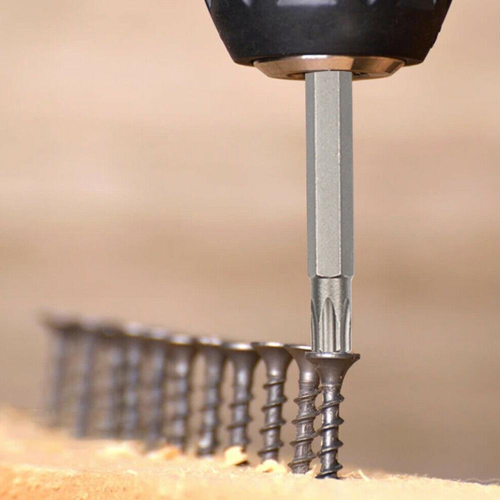 Tamper Proof Star Screwdriver Bit 75MM For Electric Drill