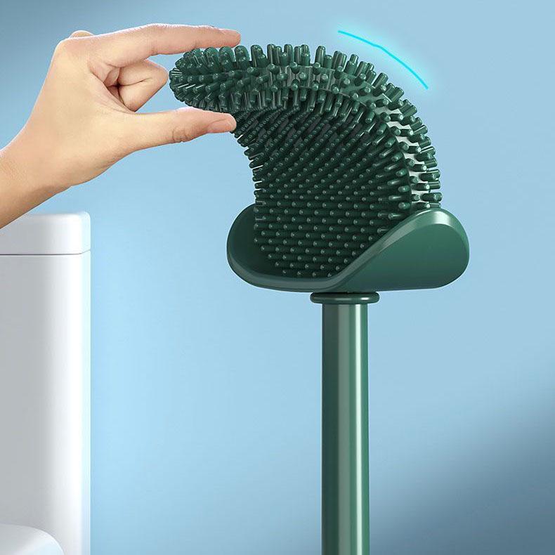 Toilet Cleaning Brush Without Punching, Wall Mounted Toilet Brush with No Dead Corners, New High-end Household Toilet Cleaning Brush Tool