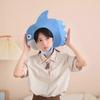 Upside down Fish Hat Soft Comfortable Hat Breathable Warm Hat Trendy Youth Hat for Skiing Camping  Sky Blue