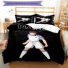 3pcs Custom Name Captain Tsubasa Dream Team Bedding Set Duvet Cover Closure Includes 1 Duvet Cover & 2 Pillowcases for All Seasons Bedroom Decor