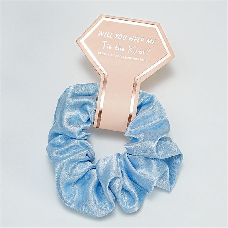 Multicolored Retros Head Rope Temperament Ladies Hair Ties Scrunchies Ties Fashionable Head Accessory
