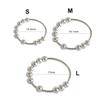 Bead Ring Fidget Rings Simple Steel Jewelry Style Beads Stainless Rotation Gift Copper Anti-stress Free