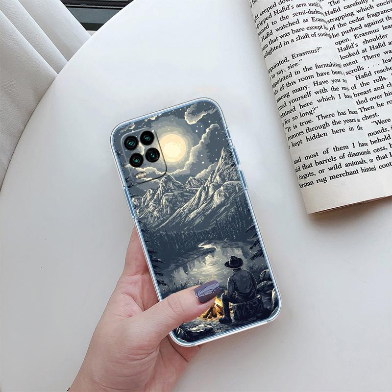 RP25 Cowboy Transparent Phone Case for LG K22 K30 K40 K40S K41 K42 K50 K50S K51 K51S K52 K61 K62 K71 K92 Q60 Q61 V40 V50 V60
