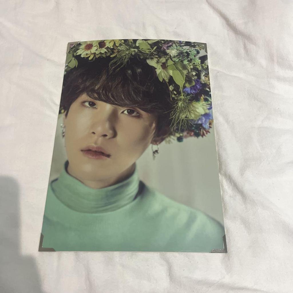 [USED] BTS SUGA LOVE YOURSELF Portrait Card