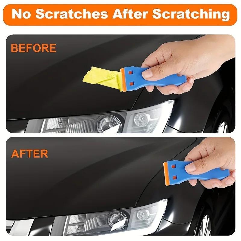 Car Sticker Remover, Multi-purpose Plastic Paint, Car Film Sticking Tool, Household Glass Cleaning  Scraper, Convenient